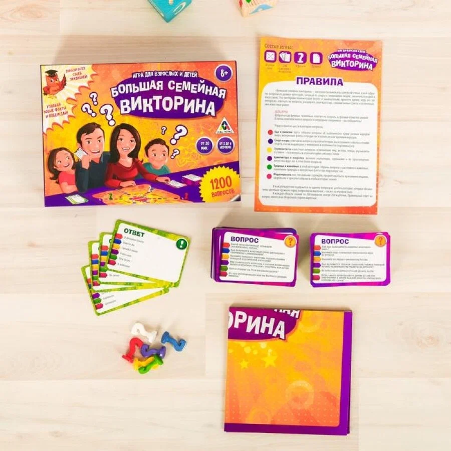 Настольная игра Семейный вечер Изображение 4